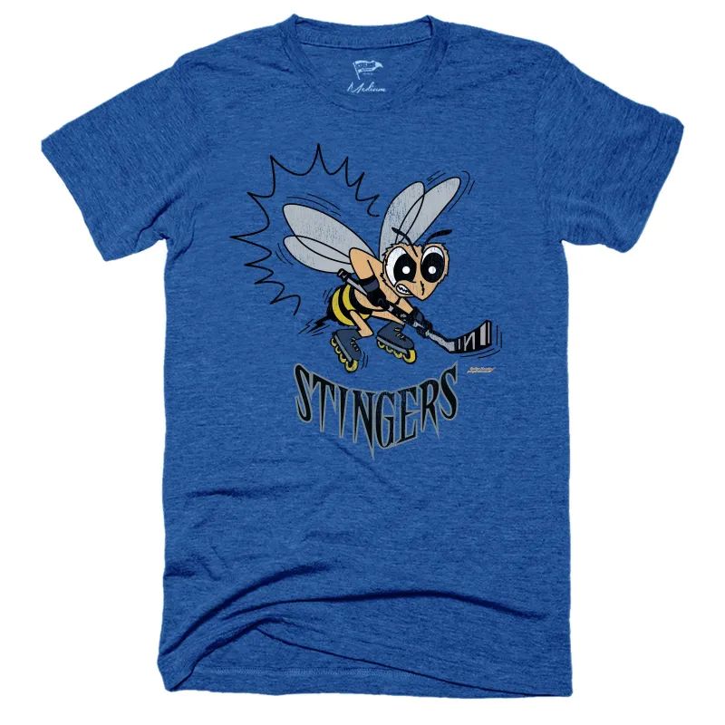 1994 New England Stingers Tee sold by Streaker Sports