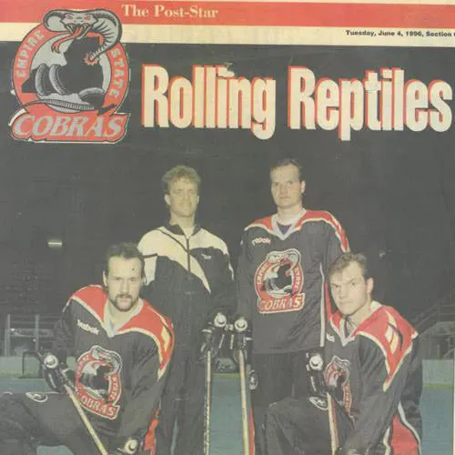 1994 Empire State Cobras Tee sold by Streaker Sports product image thumbnail 2