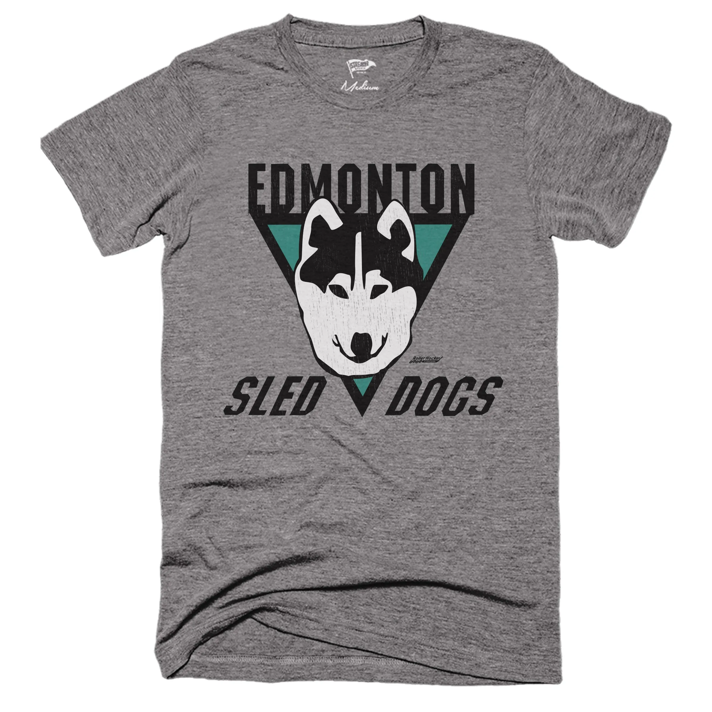 1994 Edmonton Sled Dogs Tee sold by Streaker Sports