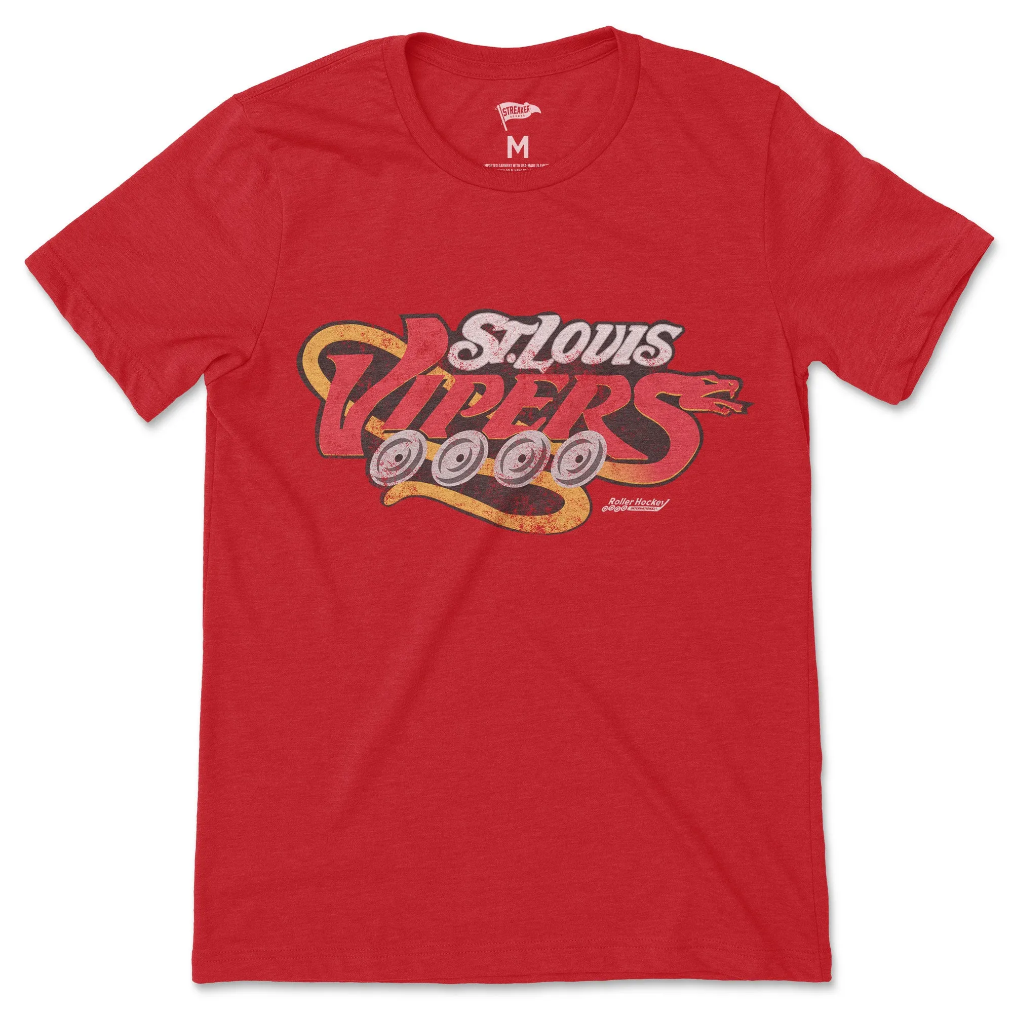 1993 St. Louis Vipers Tee sold by Streaker Sports