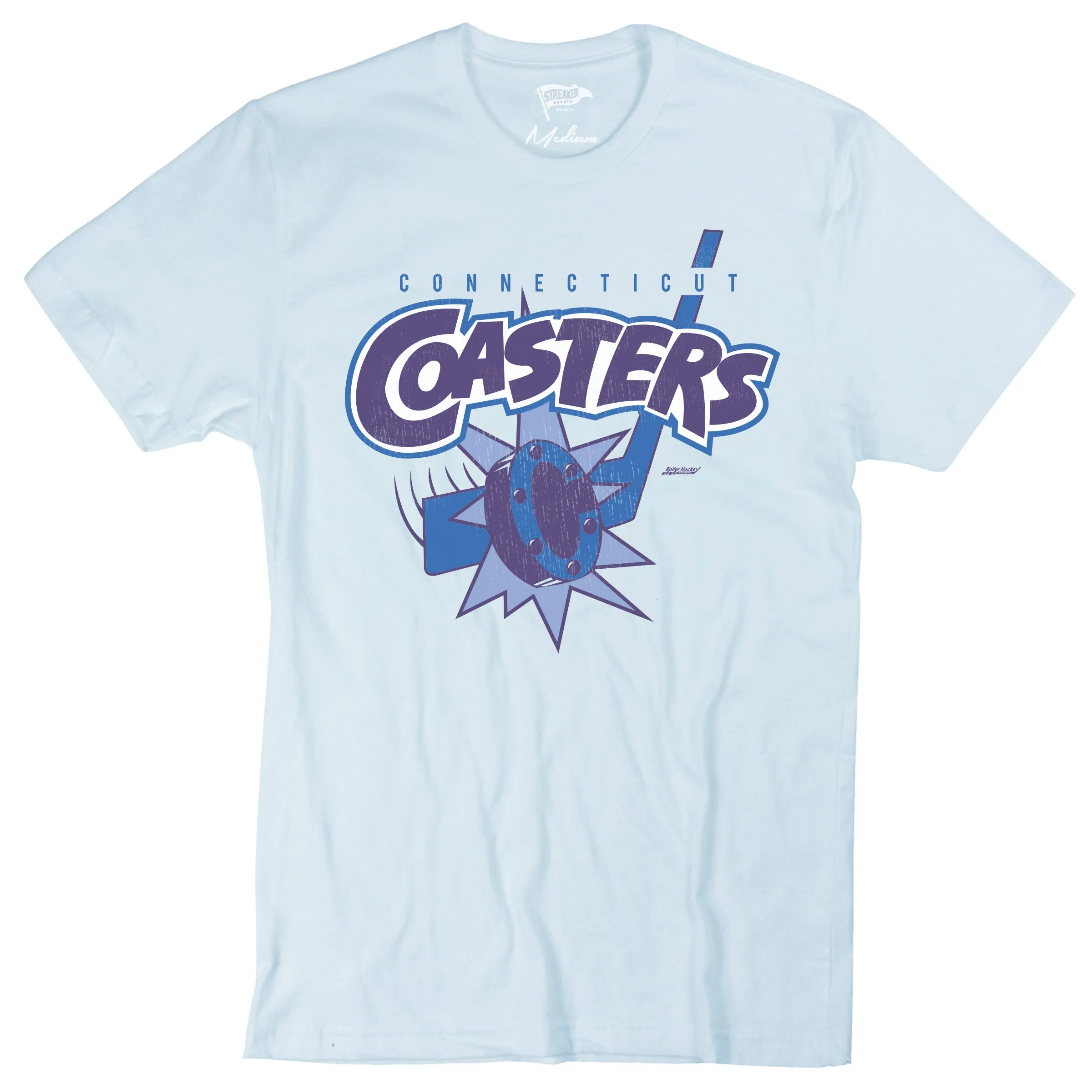 1993 Connecticut Coasters Tee sold by Streaker Sports