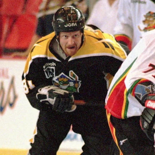 1993 Anaheim Bullfrogs Tee sold by Streaker Sports product image thumbnail 2