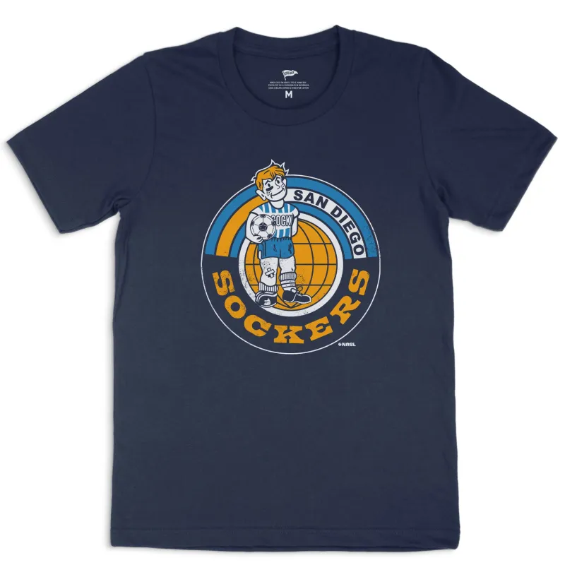 1978 San Diego Sockers Tee sold by Streaker Sports