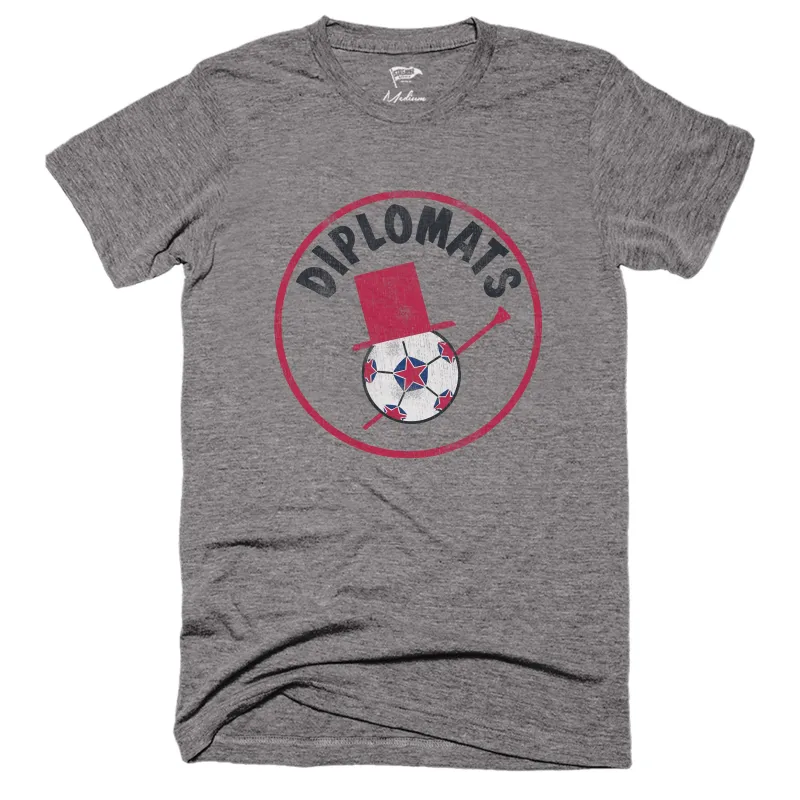 1974 Washington Diplomats Tee sold by Streaker Sports