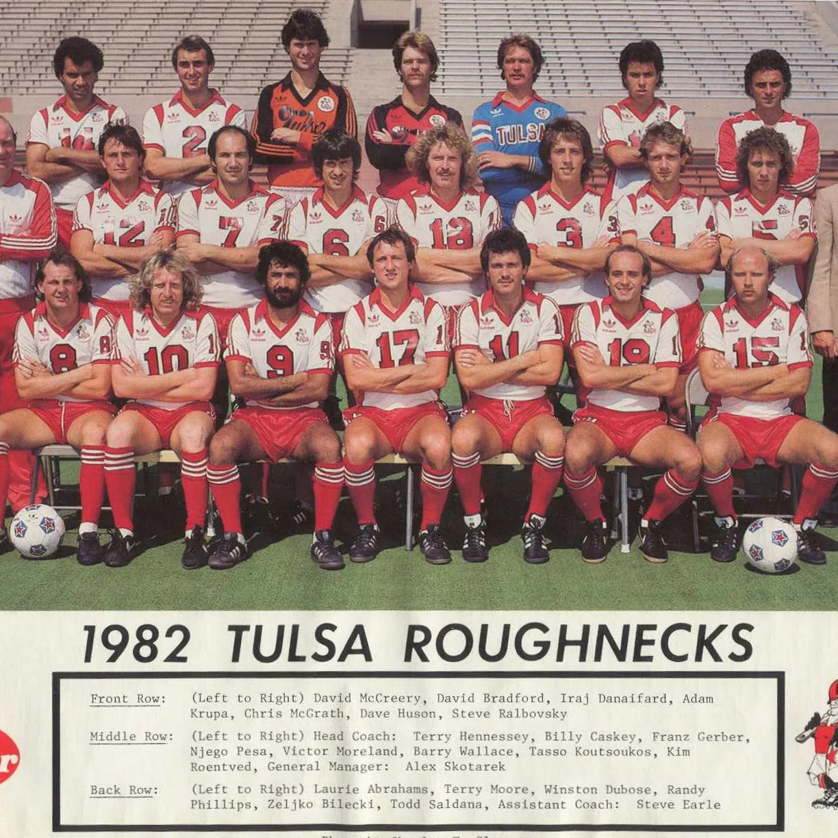 1977 Tulsa Roughnecks Tee sold by Streaker Sports product image thumbnail 2