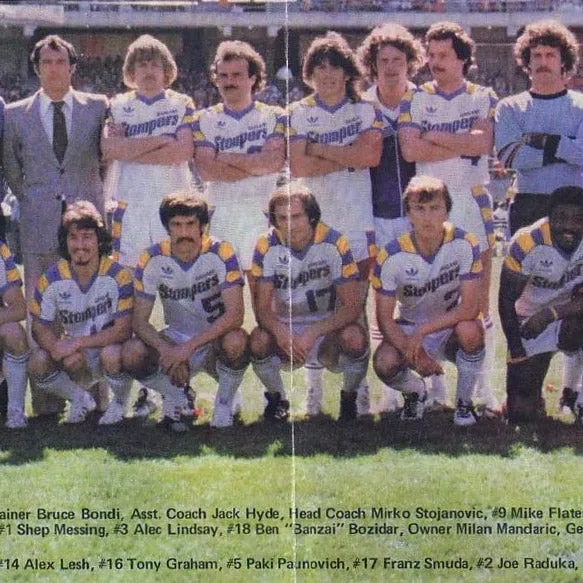 1978 Oakland Stompers Tee sold by Streaker Sports product image thumbnail 2