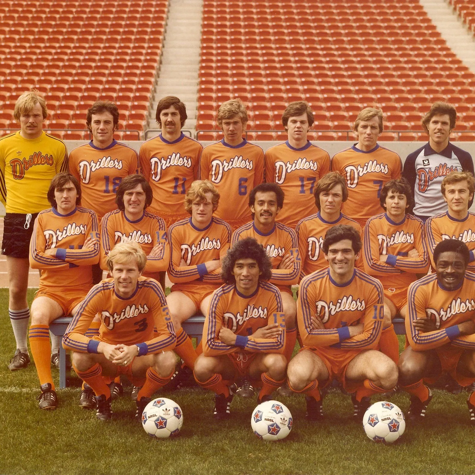 1979 Edmonton Drillers Tee sold by Streaker Sports product image thumbnail 2