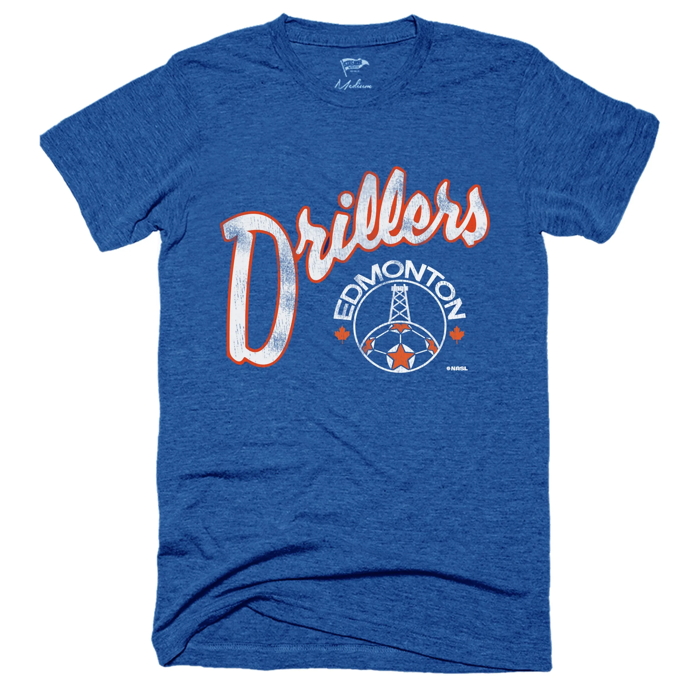 1979 Edmonton Drillers Tee sold by Streaker Sports