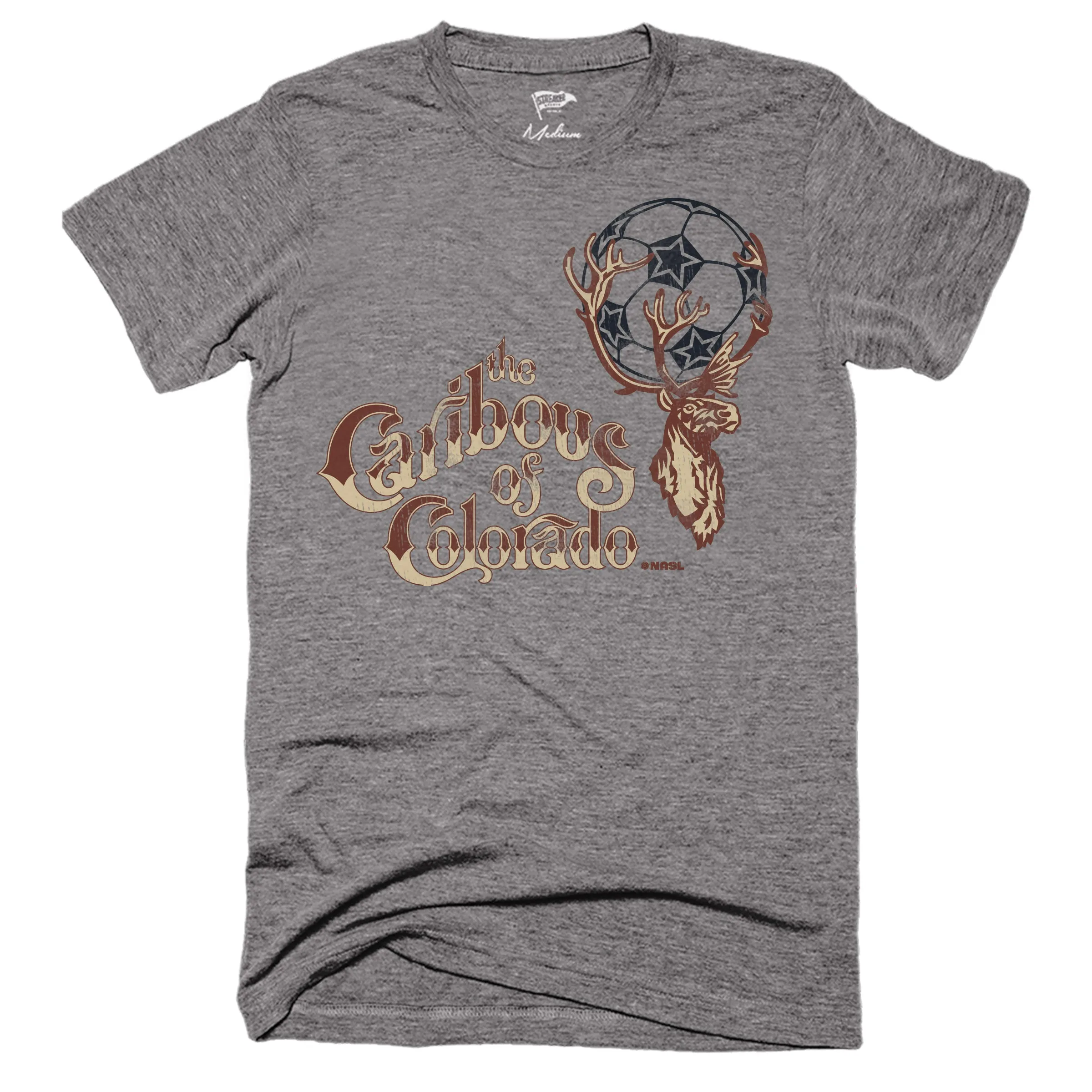 1978 The Caribous of Colorado Tee sold by Streaker Sports