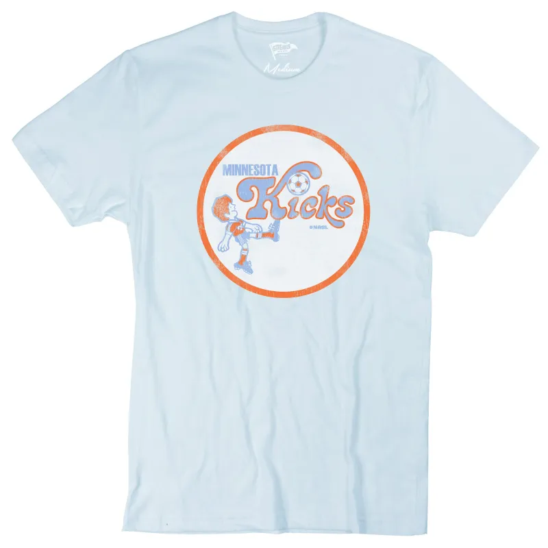 1976 Minnesota Kicks Tee sold by Streaker Sports