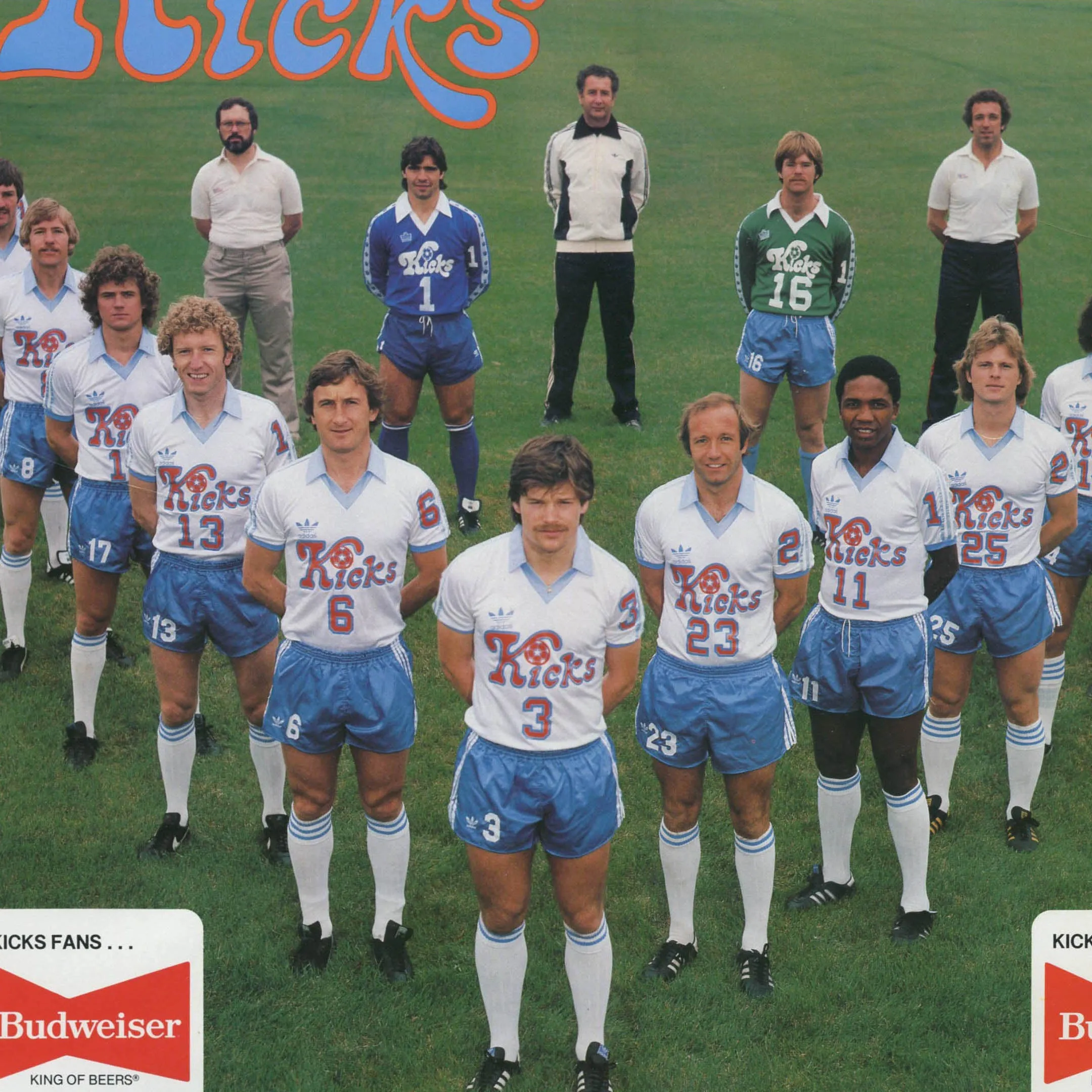 1976 Minnesota Kicks Tee sold by Streaker Sports product image thumbnail 2