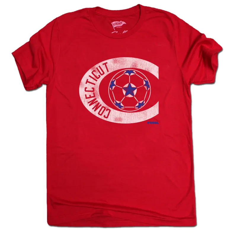 1976 Connecticut Bicentennials Tee sold by Streaker Sports