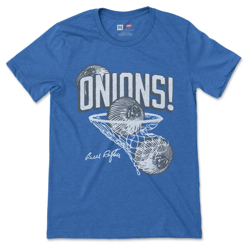 Bill Raftery Onions! Hoop Tee Royal sold by Streaker Sports
