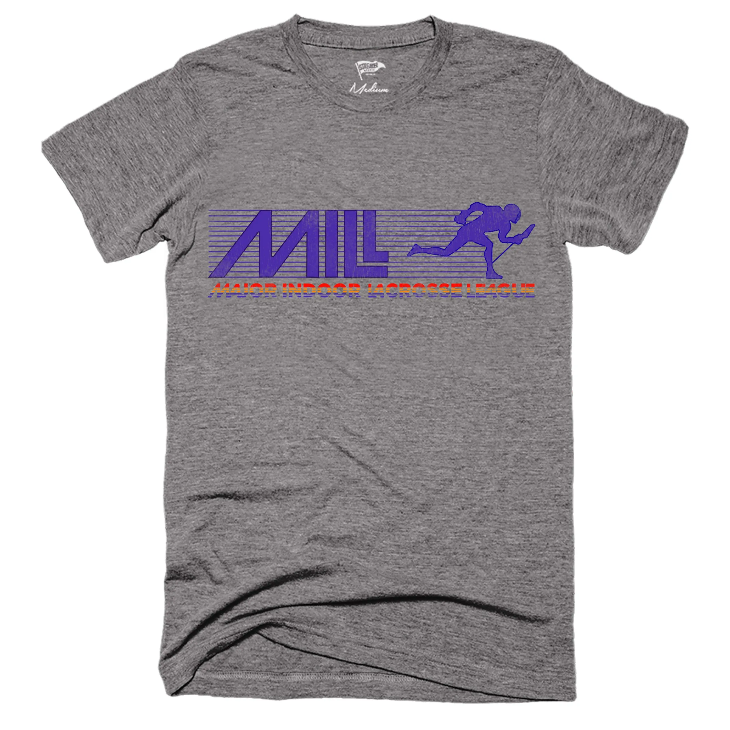 MILL Lacrosse Logo Tee sold by Streaker Sports