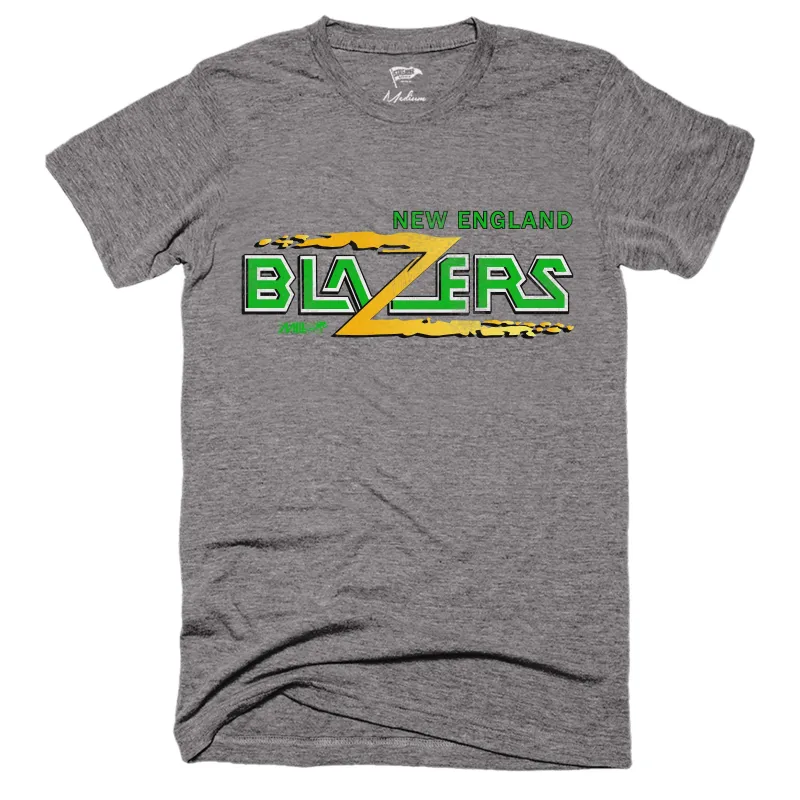1989 New England Blazers Lacrosse Tee sold by Streaker Sports