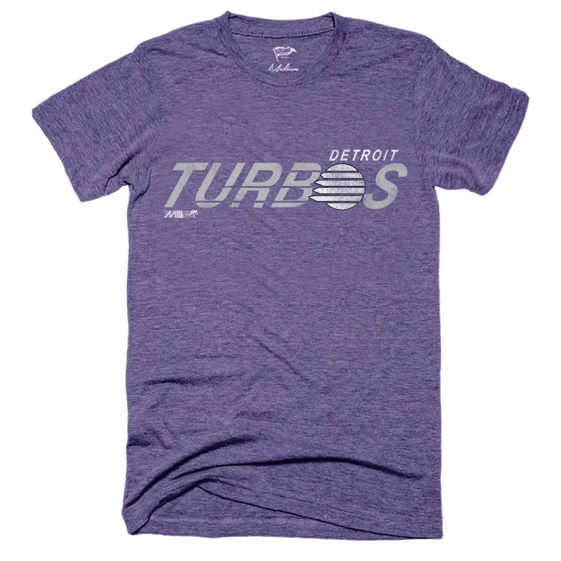 1989 Detroit Turbos Lacrosse Tee sold by Streaker Sports