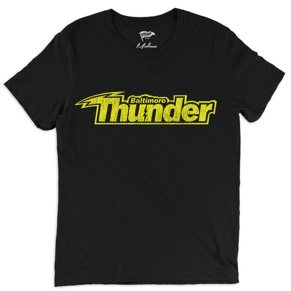 1987 Baltimore Thunder Lacrosse Tee sold by Streaker Sports