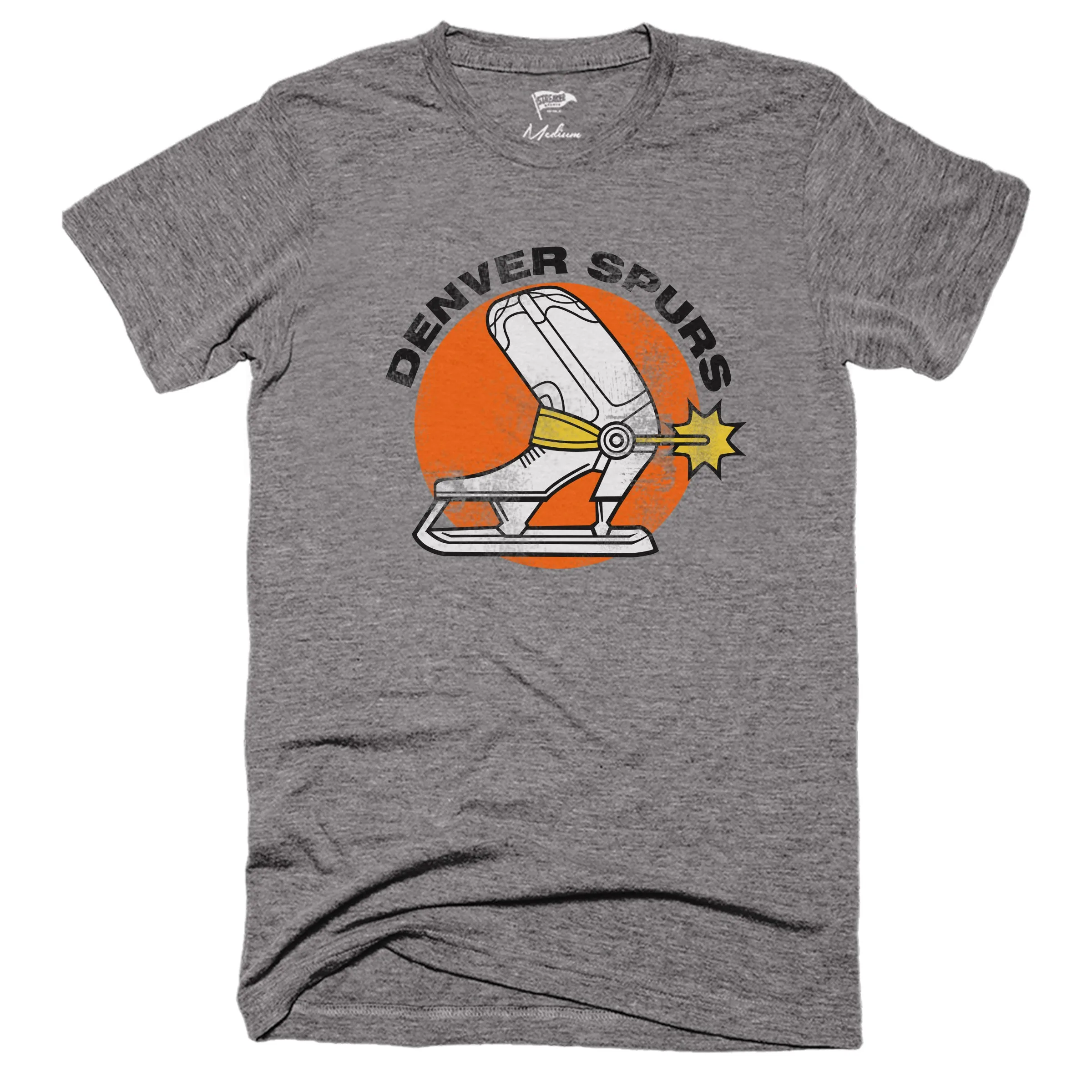1975 Denver Spurs Tee sold by Streaker Sports