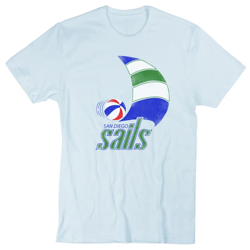 1975 San Diego Sails Tee sold by Streaker Sports