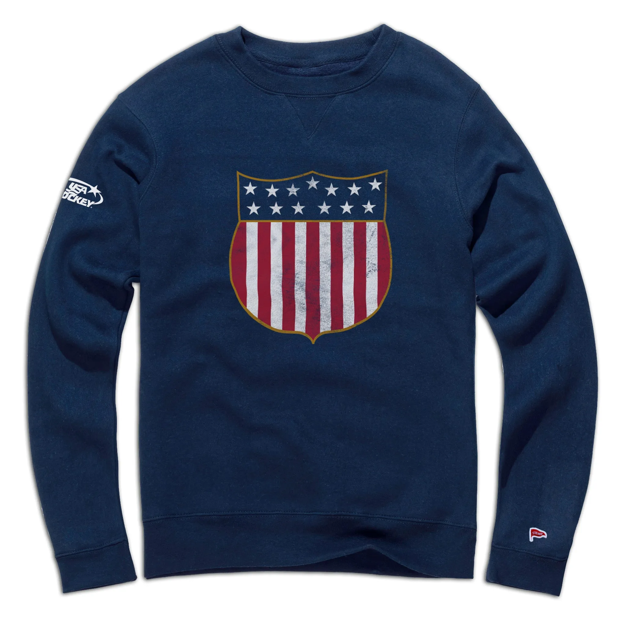 1920 USA Hockey Crewneck Sweatshirt sold by Streaker Sports