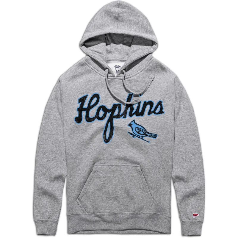 Johns Hopkins Vintage Script Hoodie sold by Streaker Sports
