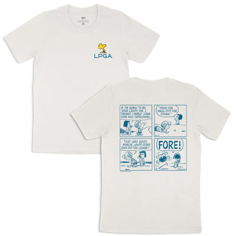 Peanuts x LPGA FORE! Tee sold by Streaker Sports