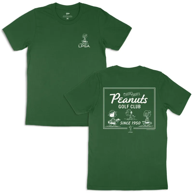 Peanuts x LPGA Golf Club Tee made by Streaker Sports