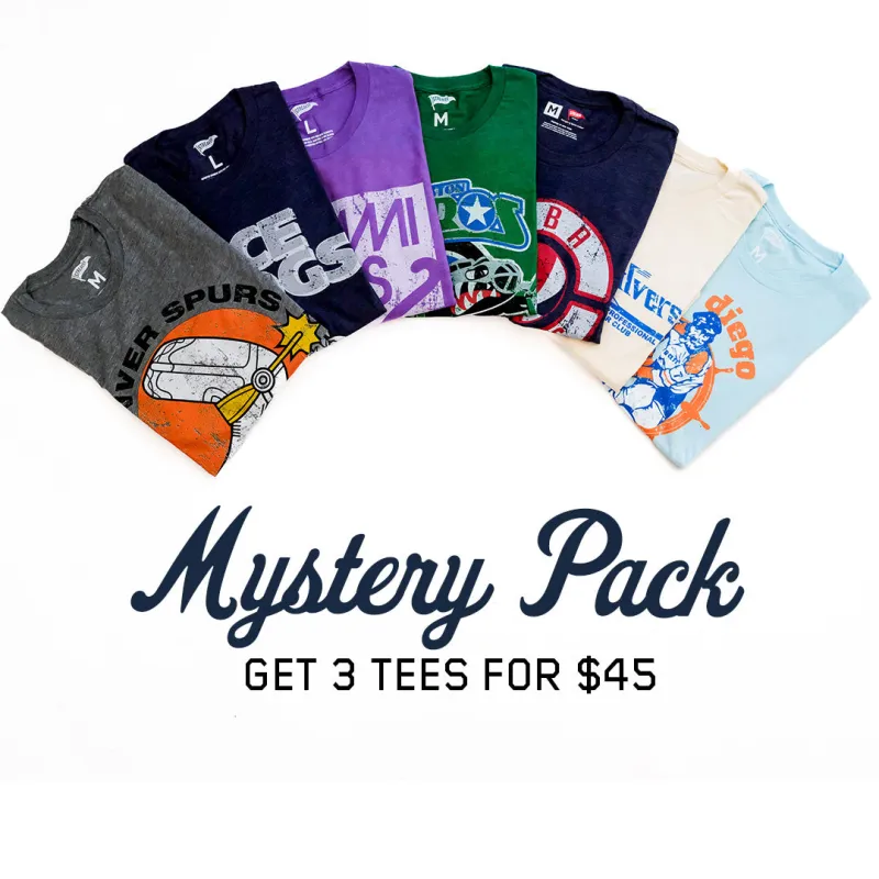 Three Tee Mystery Pack made by Streaker Sports