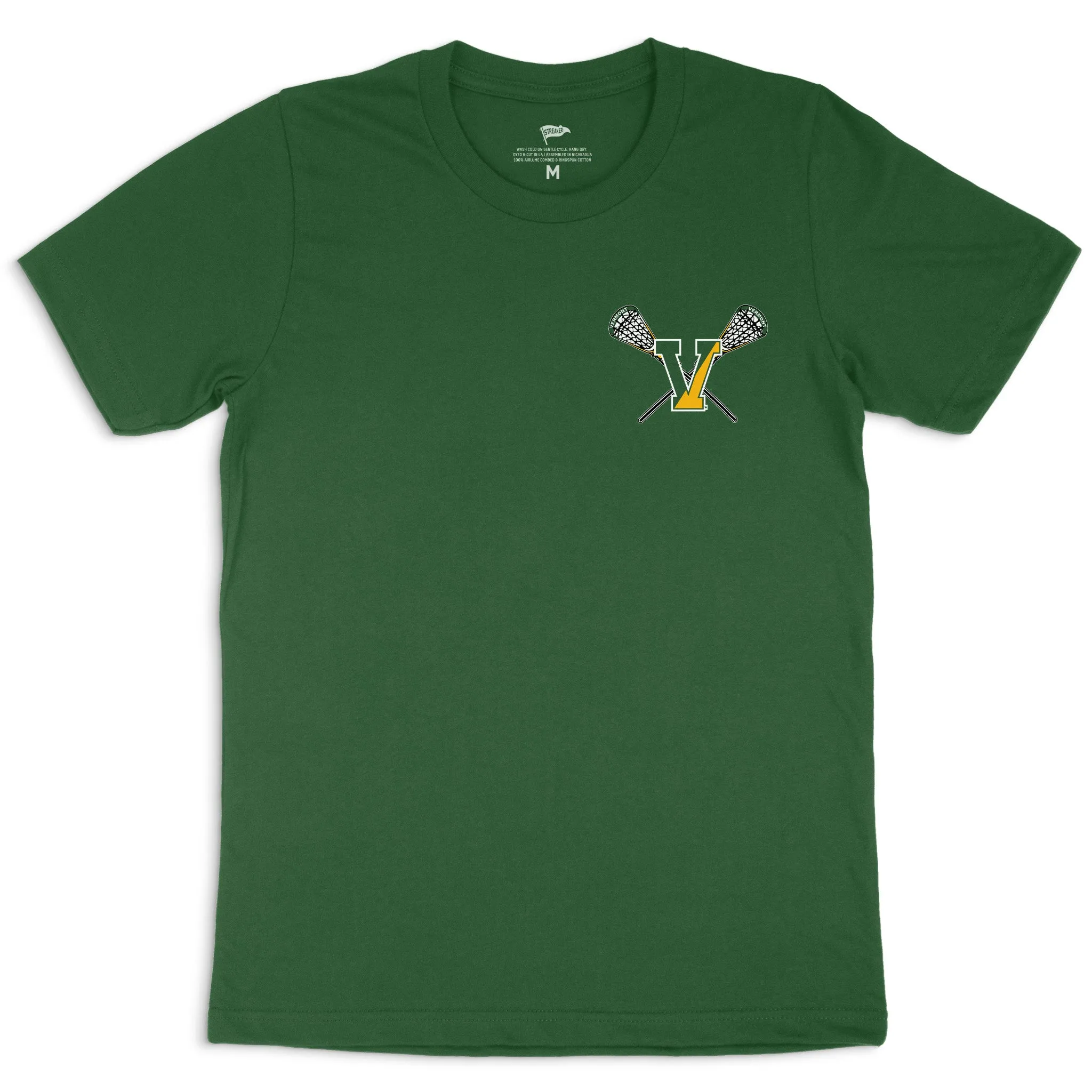 Vermont Vintage Hi-Wall Lacrosse Tee sold by Streaker Sports product image thumbnail 2
