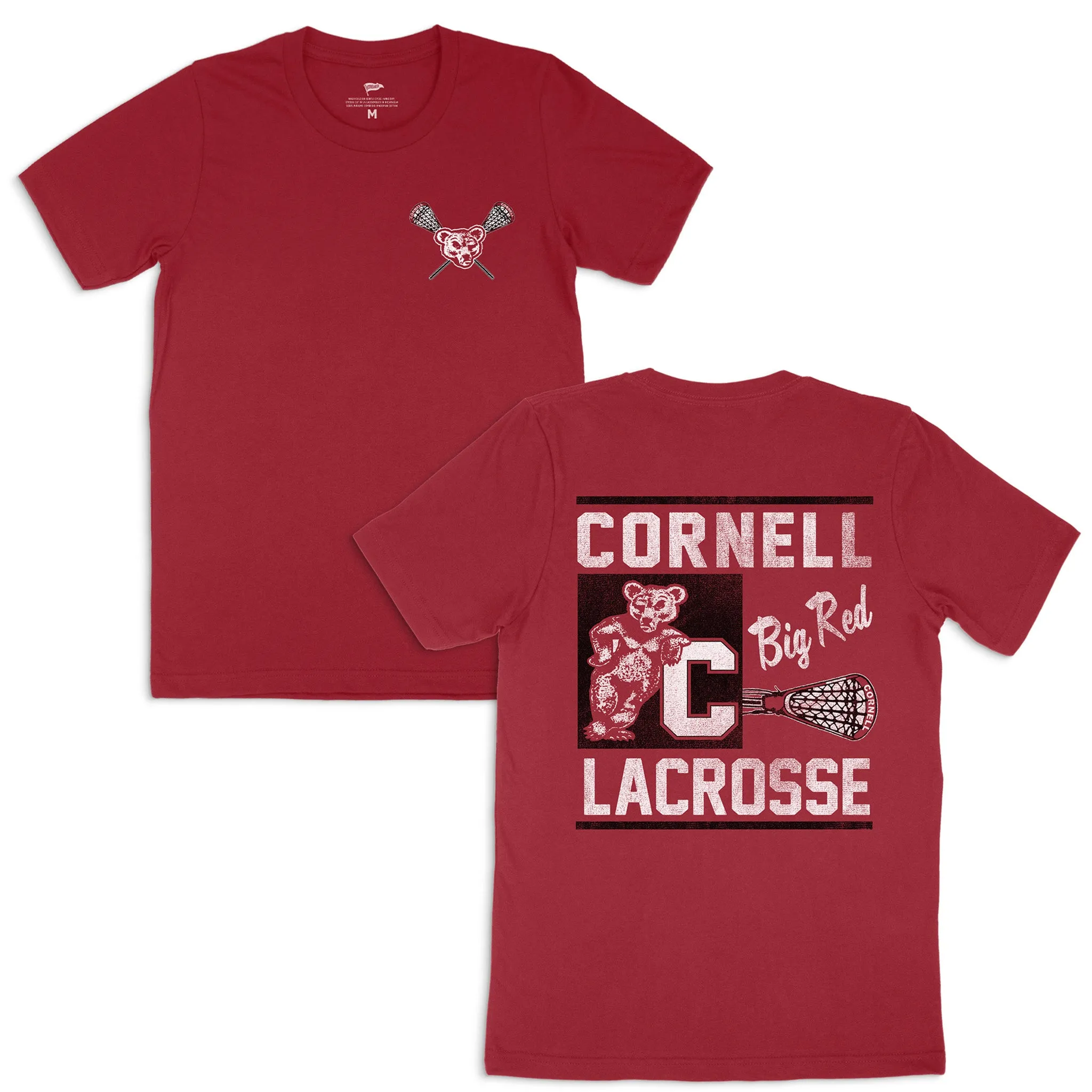 Cornell Vintage Hi-Wall Lacrosse Tee sold by Streaker Sports