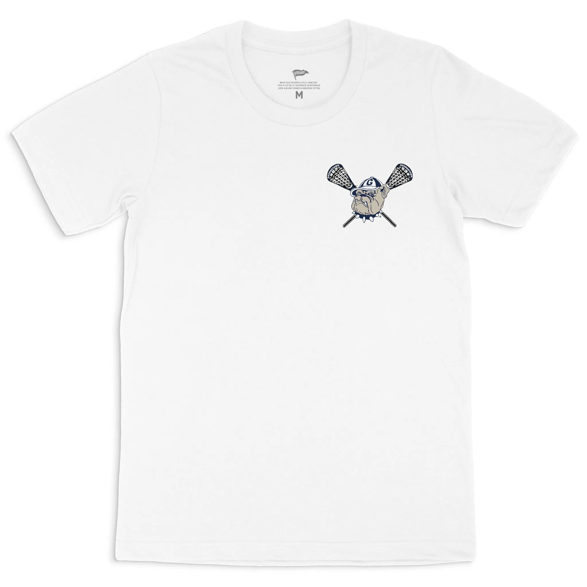 Georgetown Vintage Hi-Wall Lacrosse Tee sold by Streaker Sports product image thumbnail 2