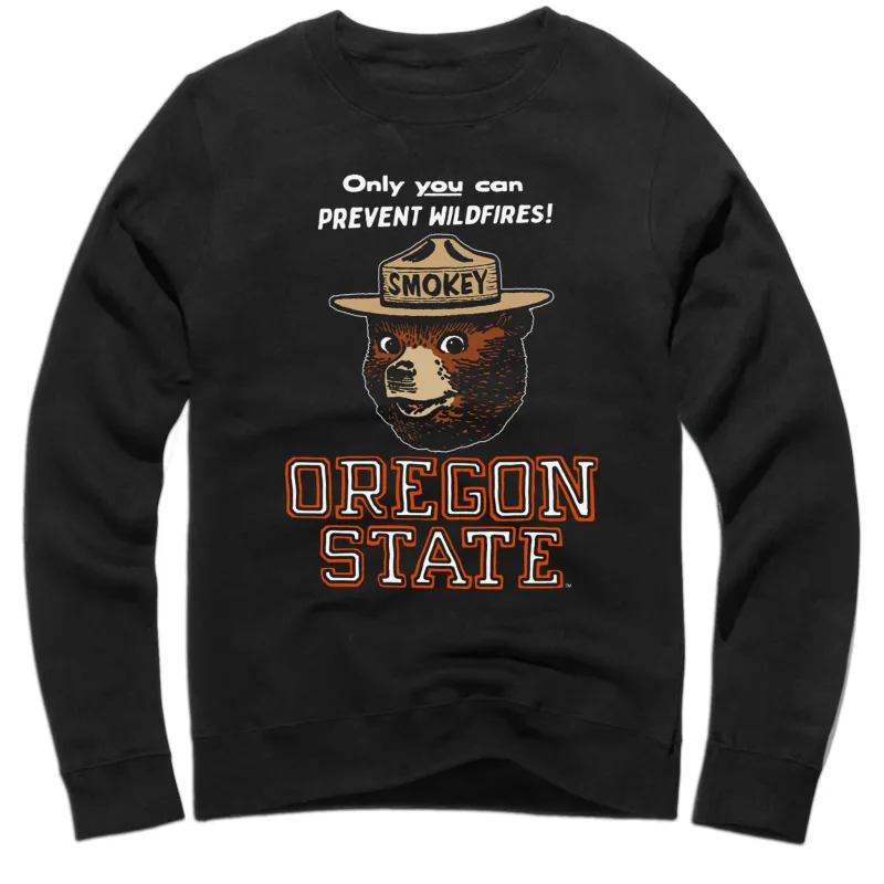 Smokey x Oregon State Campus Crewneck Sweatshirt made by Streaker Sports