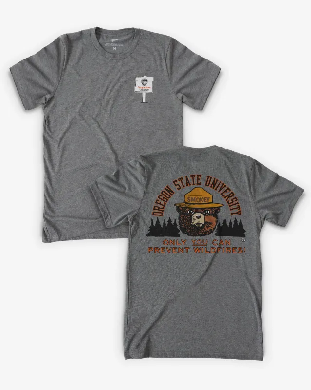 Smokey x Oregon State Only You Tee made by Streaker Sports