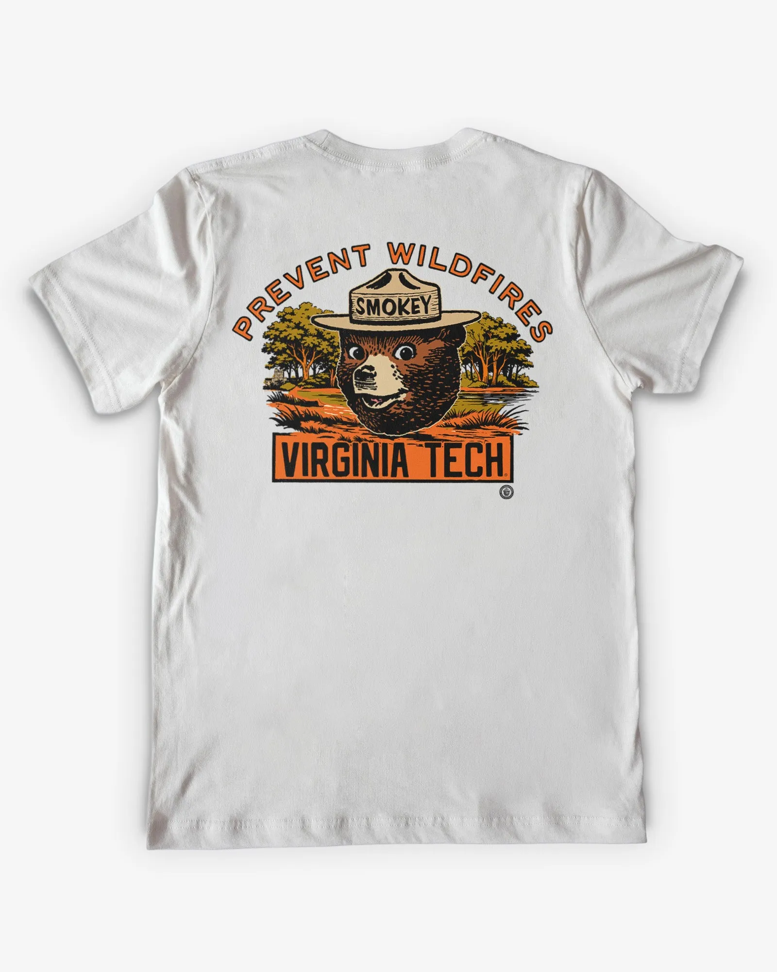 Smokey x Virginia Tech Help Prevent Wildfires Tee sold by Streaker Sports product image thumbnail 4