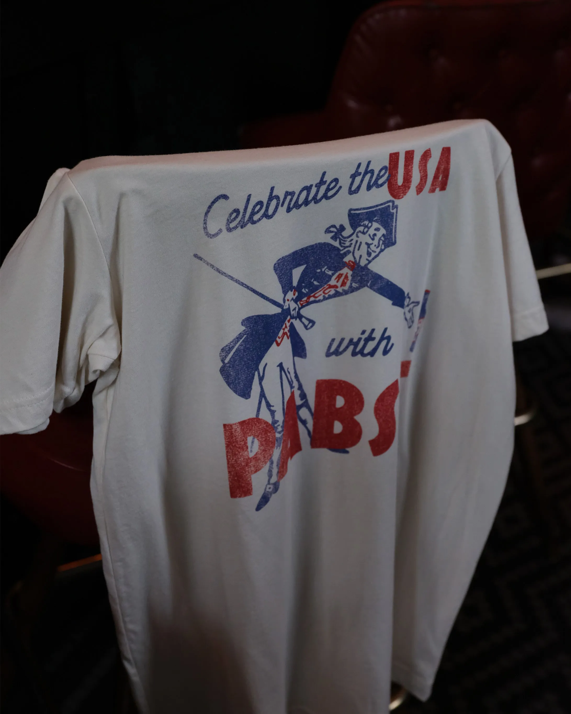 Celebrate the USA with Pabst Tee sold by Streaker Sports product image thumbnail 3