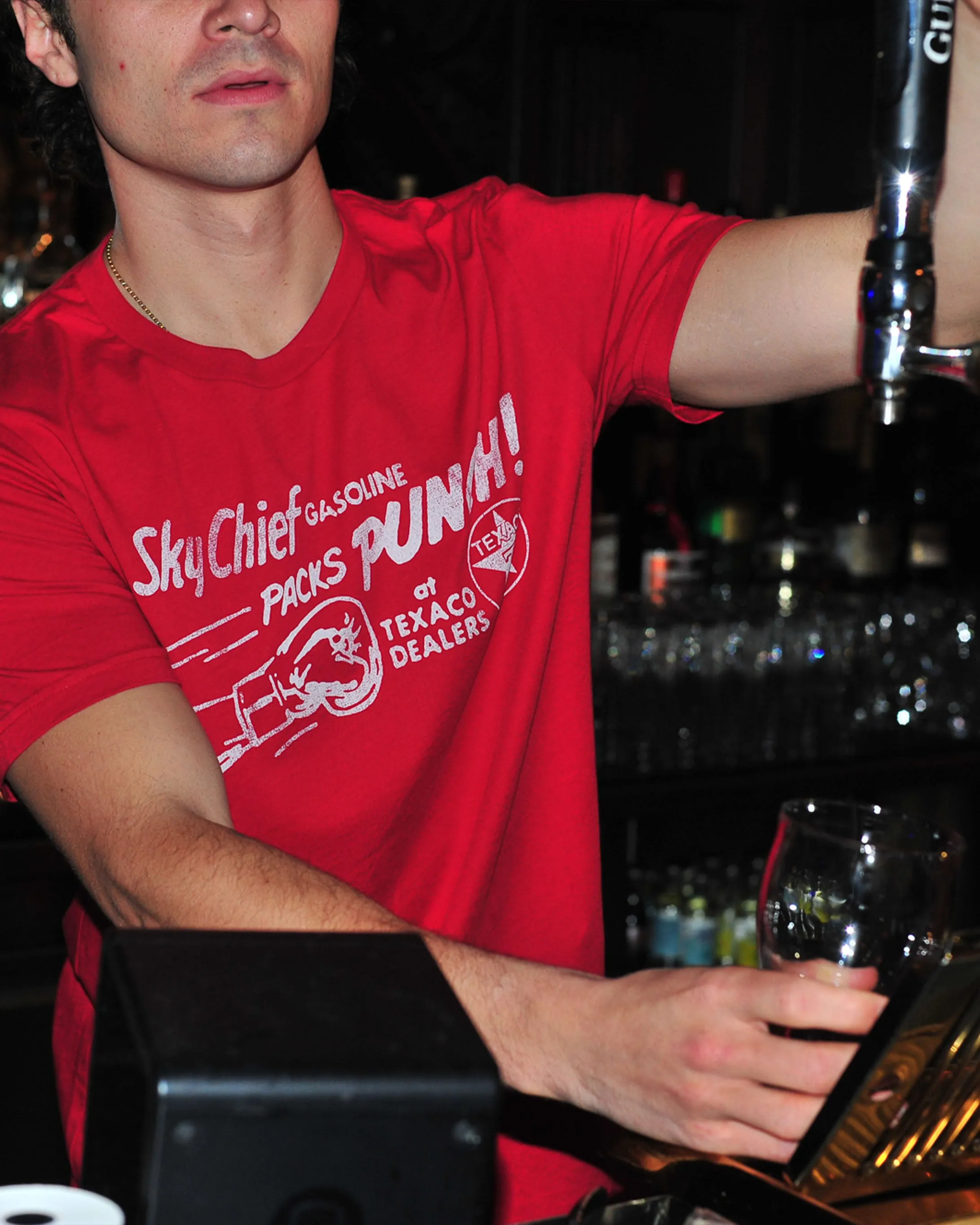 Vintage Texaco Sky Chief Packs A Punch Tee sold by Streaker Sports product image thumbnail 2