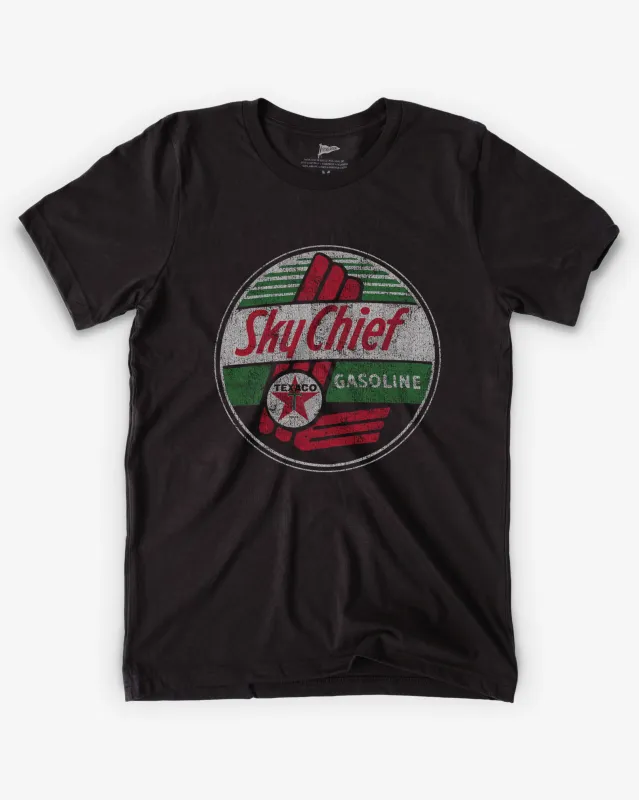 Vintage Texaco Sky Chief Gasoline Tee made by Streaker Sports
