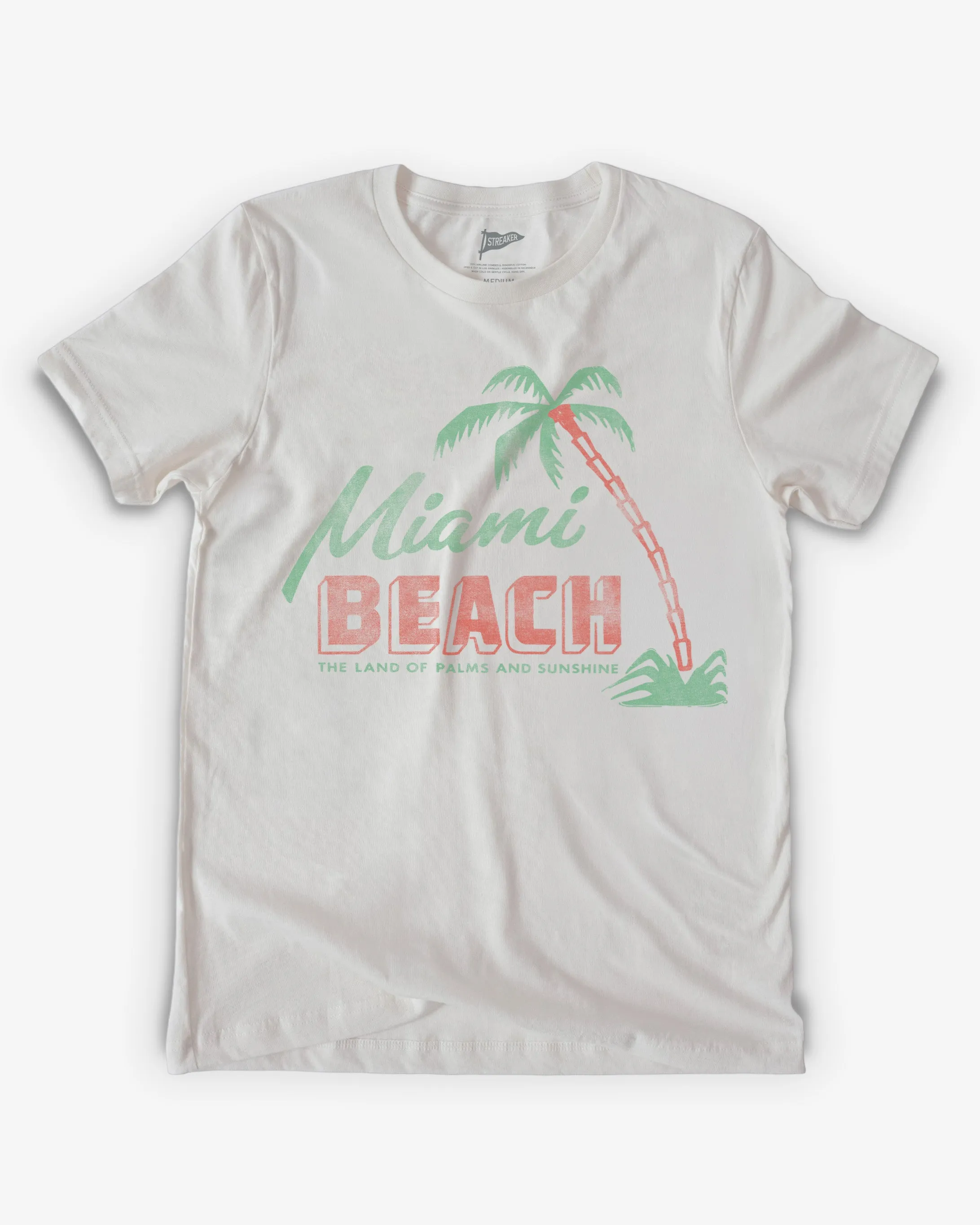 Vintage Miami Beach Tee sold by Streaker Sports