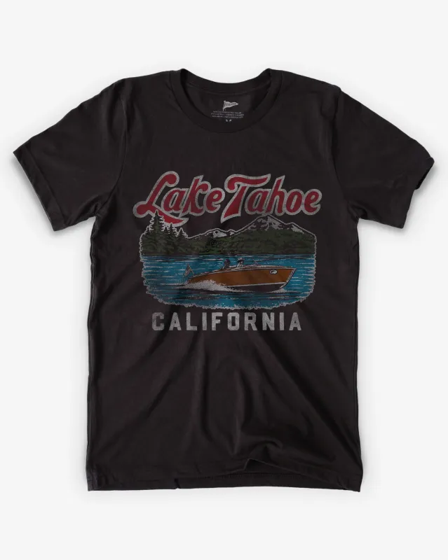 Vintage Lake Tahoe Tee made by Streaker Sports