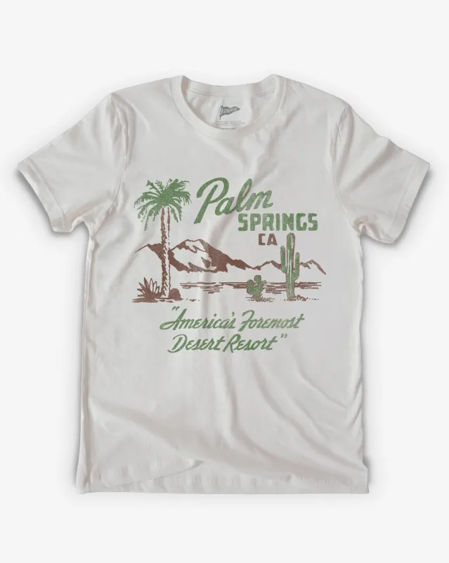 Vintage Palm Springs Tee made by Streaker Sports