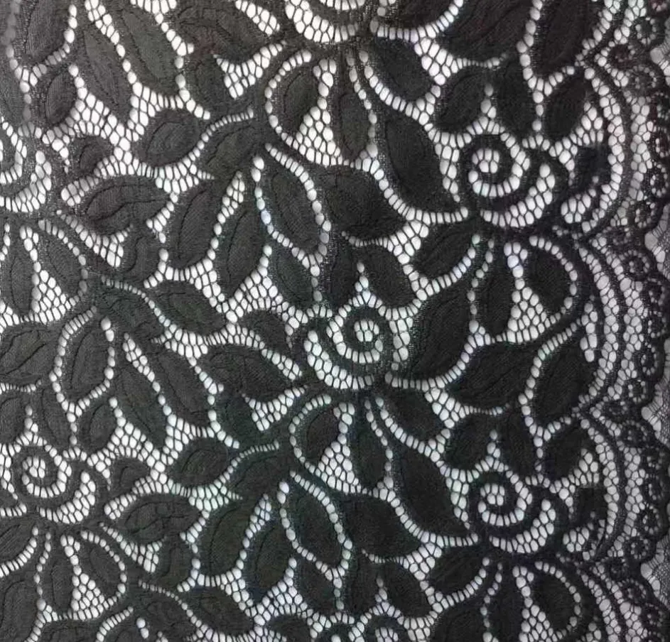 Elegant Floral Lace Boat Neck A-Line Midi Dress sold by Mooyius product image thumbnail 5