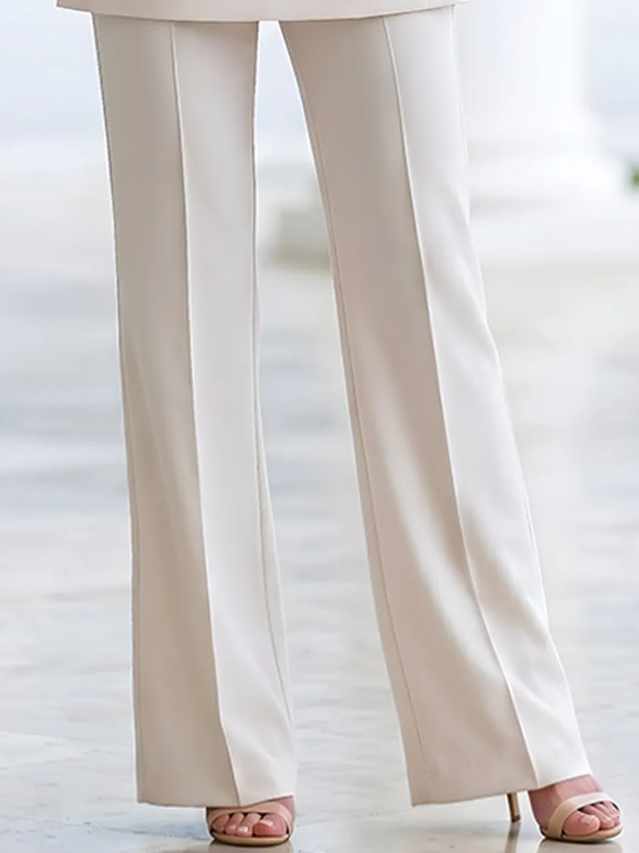 Lace Shoulder Tunic And Wide-Leg Pants Set sold by Mooyius product image thumbnail 4