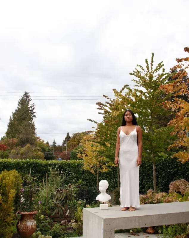 Sunday Silk Slip made by Smith Bowen