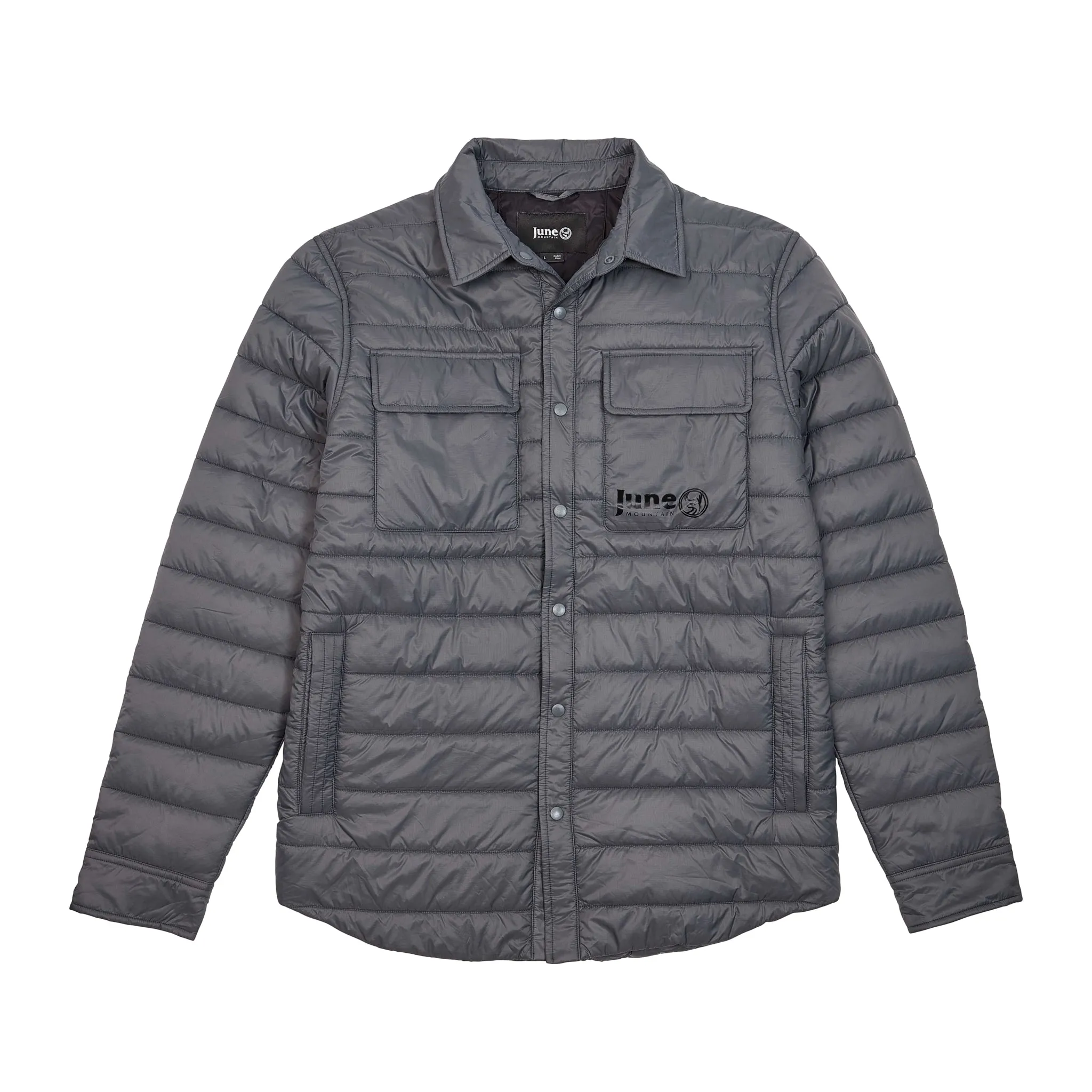 JUNE ELEVATED PUFFER SHIRT JACKET sold by Mammoth