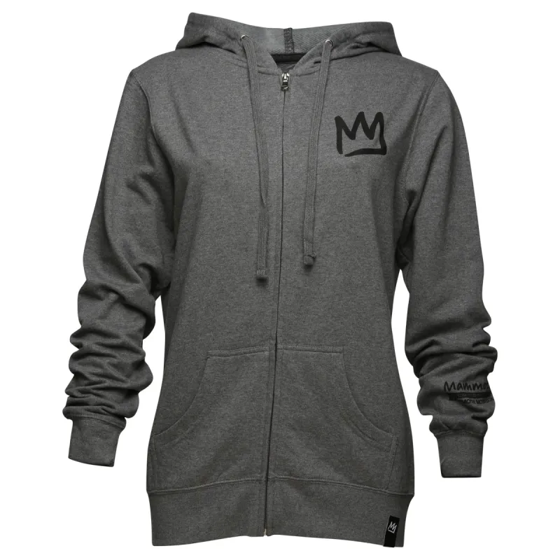 WOMEN'S CROWN ZIP HOODIE sold by Mammoth