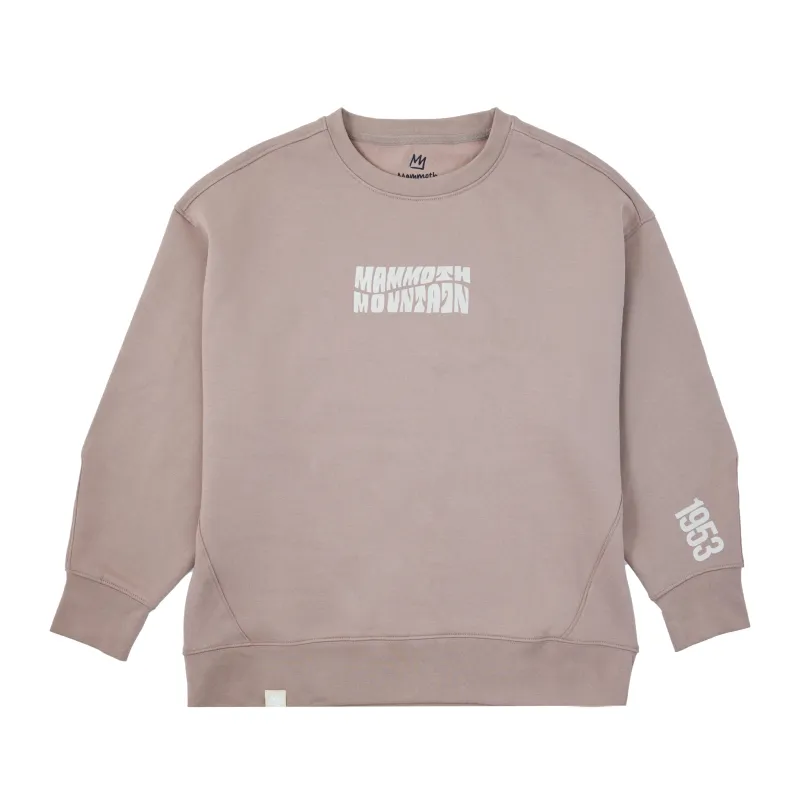 WOMENS PSYCHADELIC SUNSHINE OVERSIZED CREW sold by Mammoth