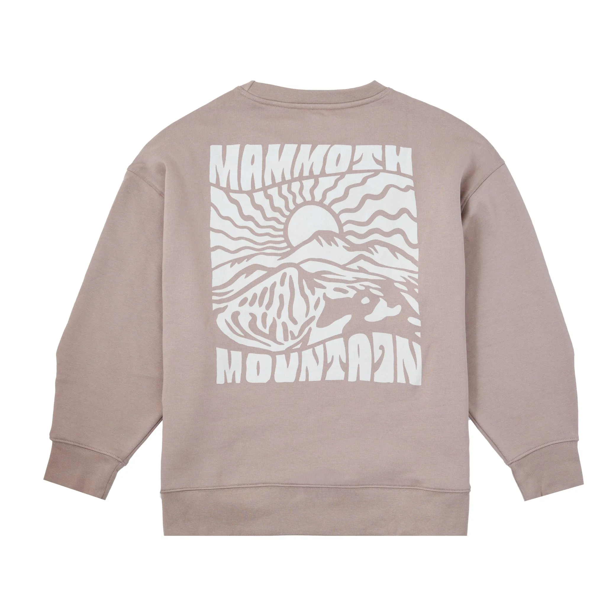 WOMENS PSYCHADELIC SUNSHINE OVERSIZED CREW sold by Mammoth product image thumbnail 2