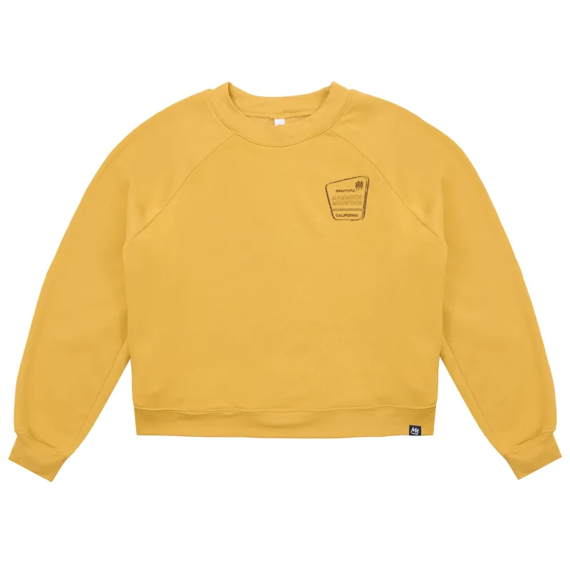 WOMENS LANDMARK RAGLAN CREW sold by Mammoth