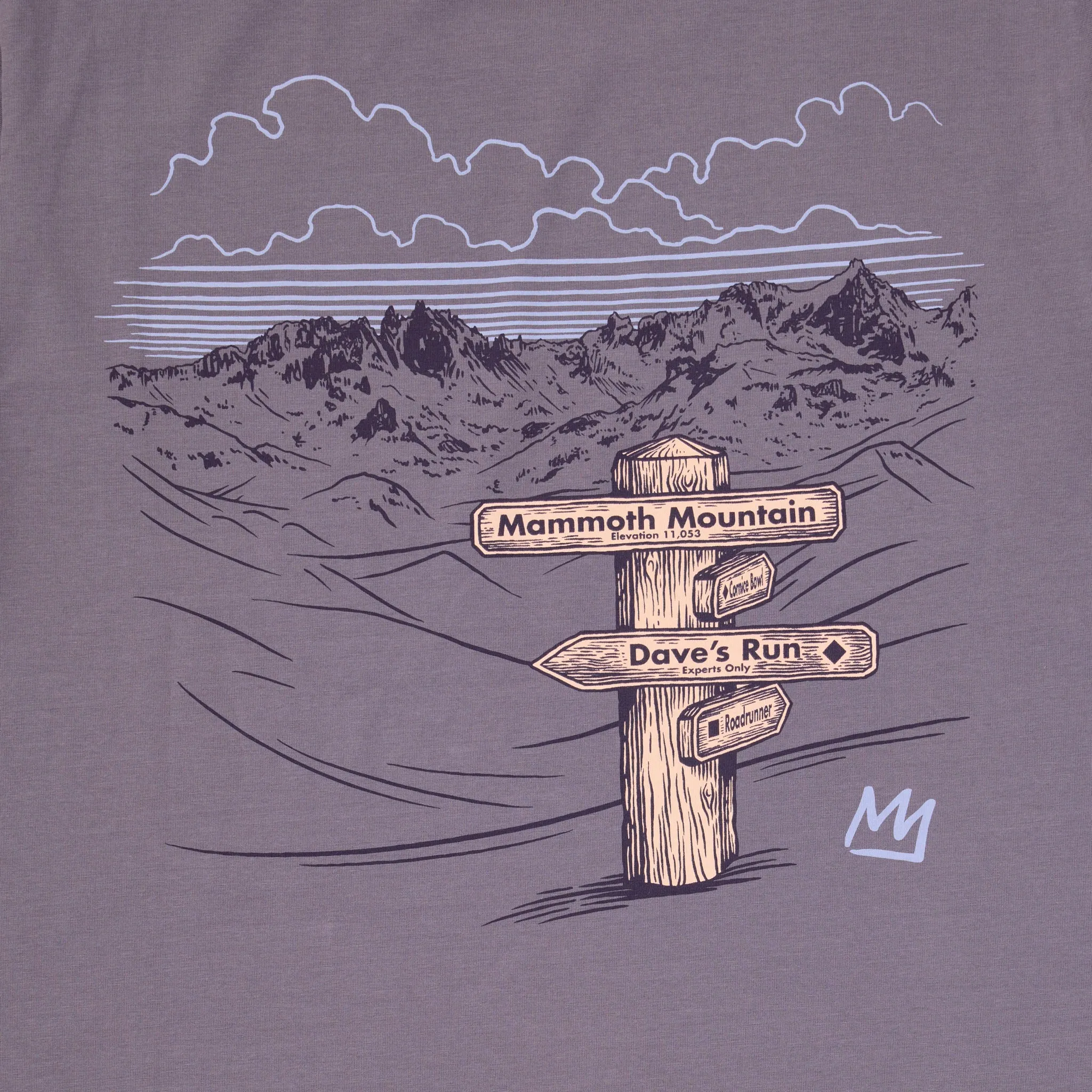 MM W ICONIC VIEW SS TEE sold by Mammoth product image thumbnail 3