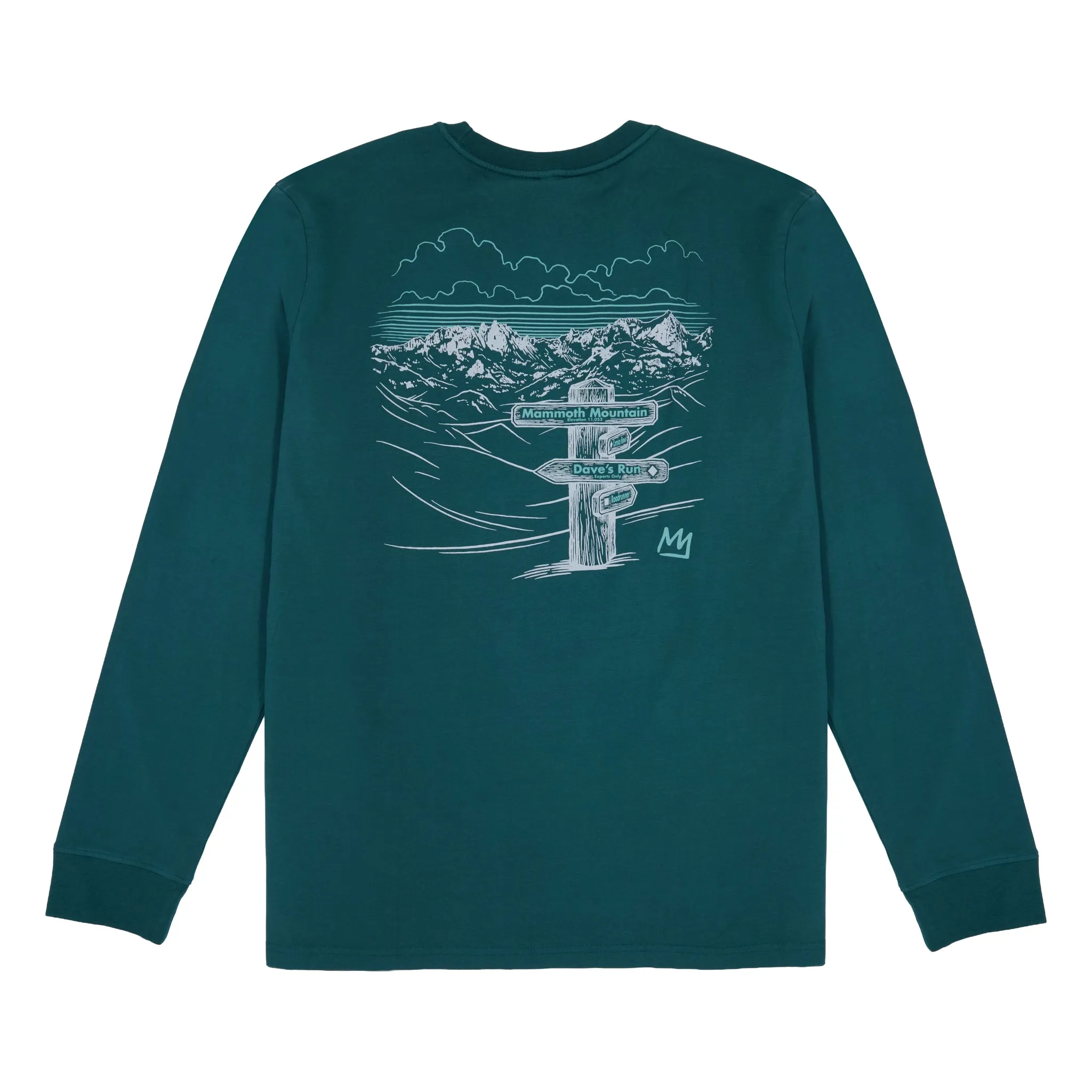 MM M ICONIC VIEW LS TEE sold by Mammoth product image thumbnail 2